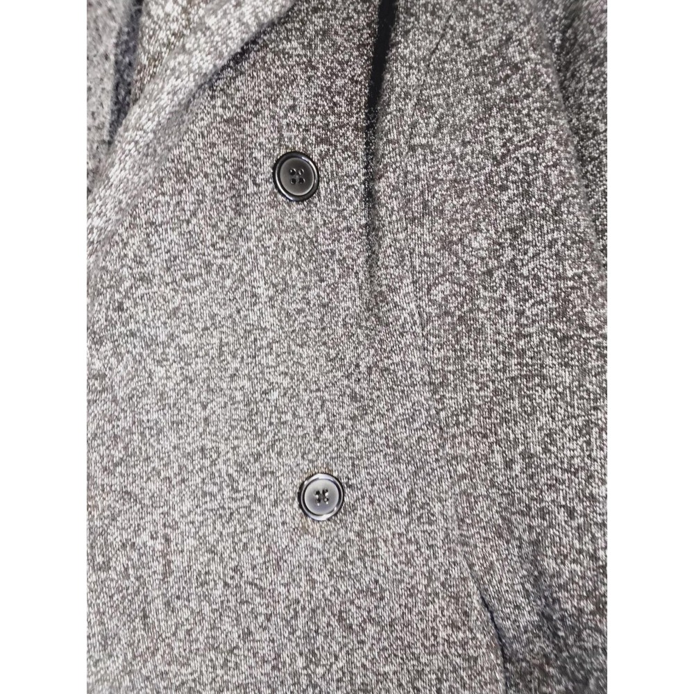 Mossimo Supply Co Women Gray Marled Knit Pea Coat Shawl Collar Jacket Small (59) - Picture 5 of 8